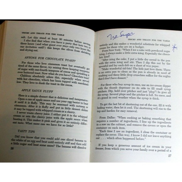 VTG 1963 Heloise's Kitchen Hints Hardcover Book By Heloise Notes - Picture 9 of 12
